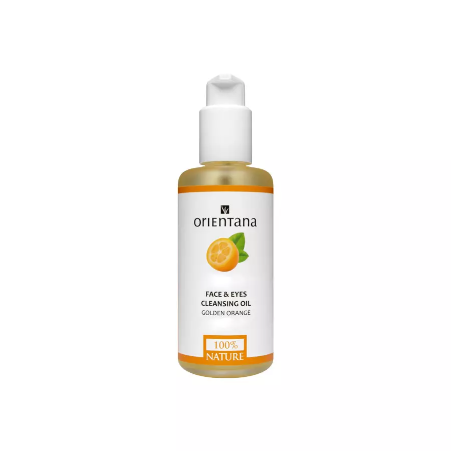 Golden Orange Face and Eyes Cleansing Oil