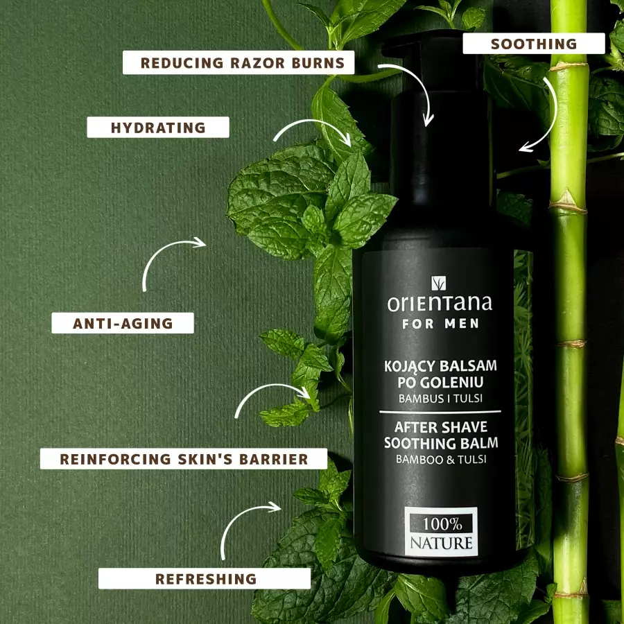 Bamboo And Tulsi After Shave Soothing Balm
