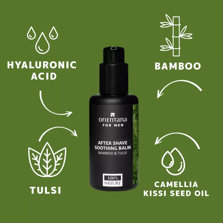 Bamboo And Tulsi After Shave Soothing Balm